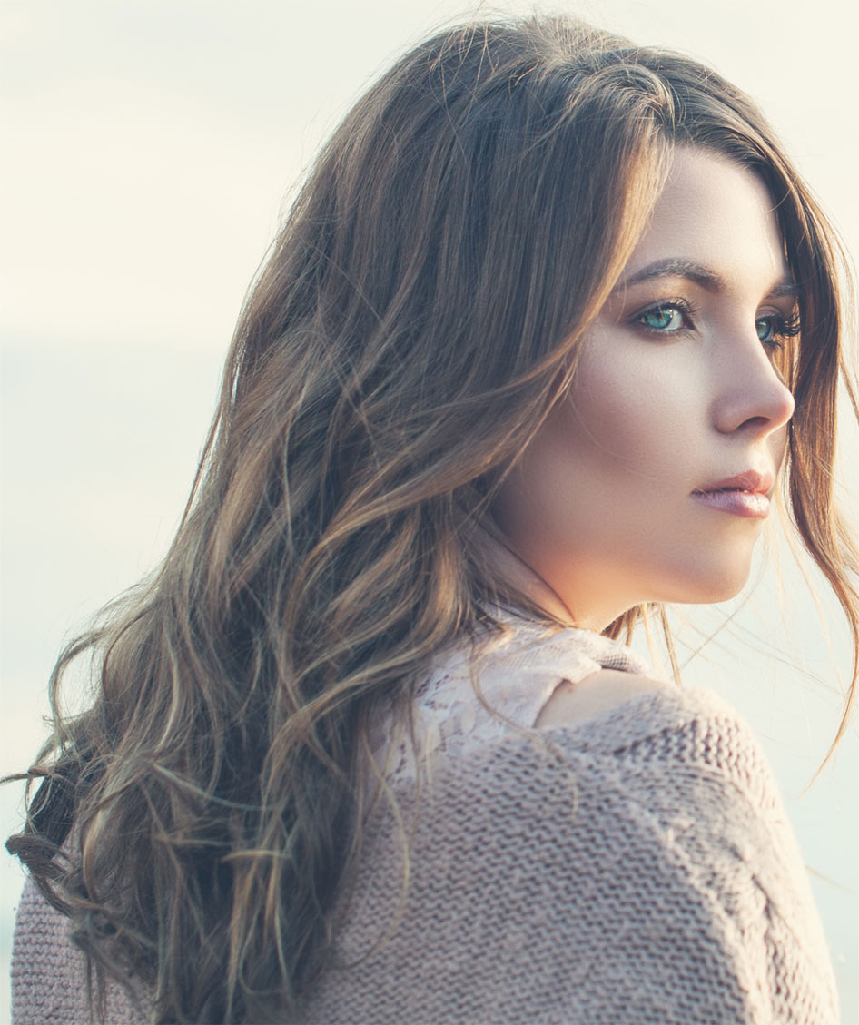 Girl Sunset